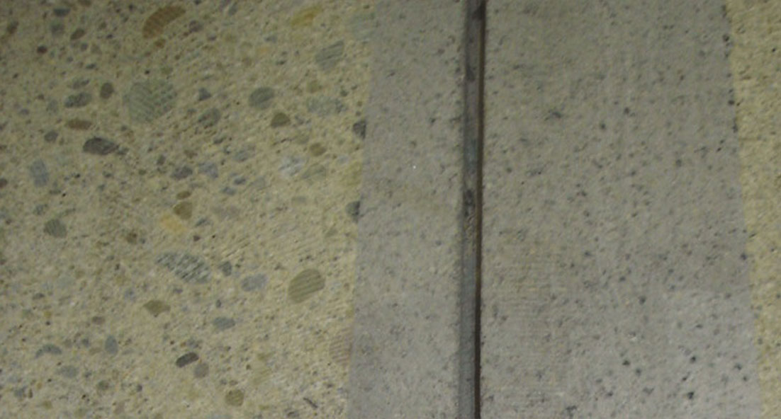 expansion joint in concrete