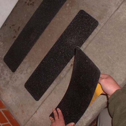 application of stair treads