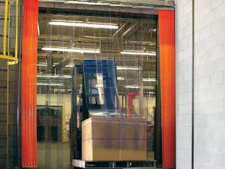 PVC Strip Curtain with forklift