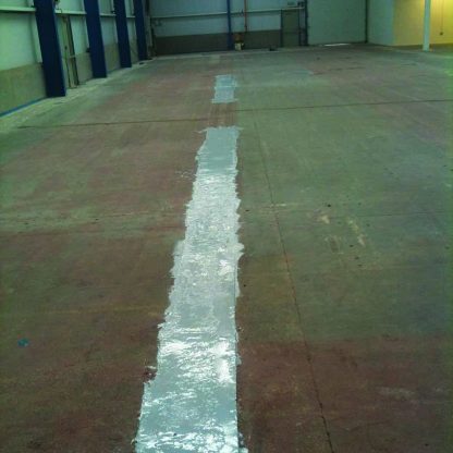 Cretex Fast Curing Floor Repair in Workshop