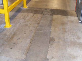 Cretex Floor Repair Fast Curing on Industrial Floor
