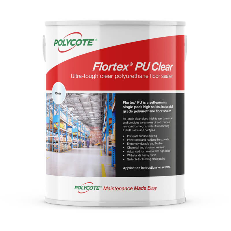Flortex PU Clear Paint Tin
