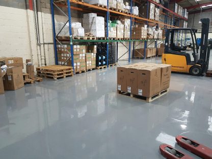 Flortex in warehouse setting