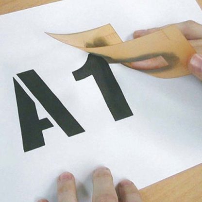 Stencil Kit – A -Z & 0 – 9 + punctuation Polycote