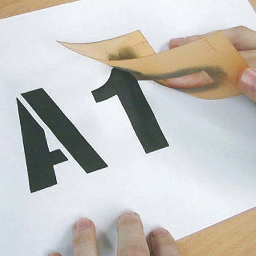 Stencil Kit – A -Z & 0 – 9 + punctuation