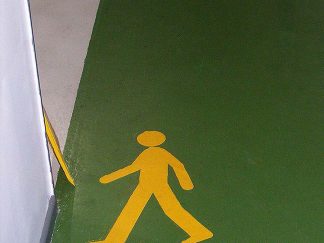 Stencil – Walking Man Polycote