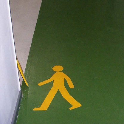 Stencil – Walking Man Polycote