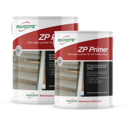 Twin pack primer for metal surfaces