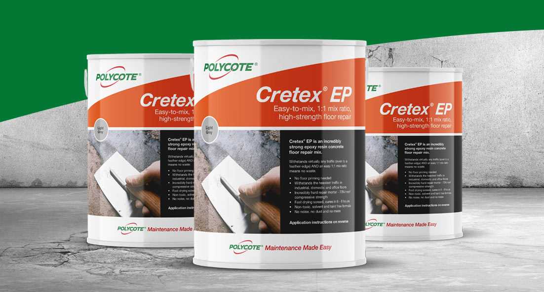 Cretex EP floor repair