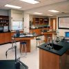 science class with epoxy flooring