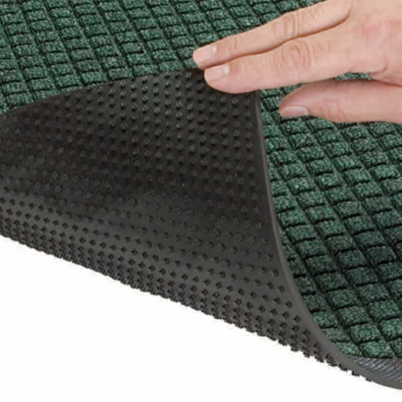 green aqua mat underside