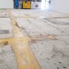Cretex DPM in floor cracks