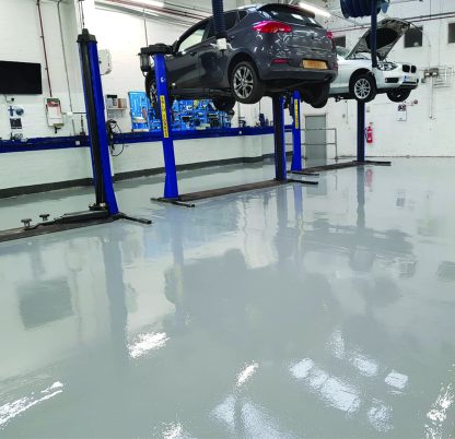 Commercial & Domestic Garage Floor Painting Kit Polycote