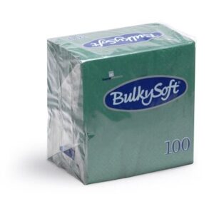 BulkySoft® Napkins Rainbow 3 ply 40x40 Green