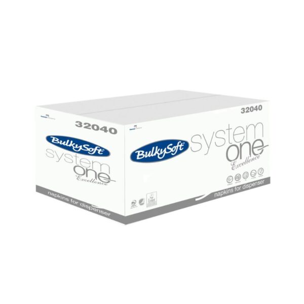 BulkySoft® Napkins System One Excellence 2 ply