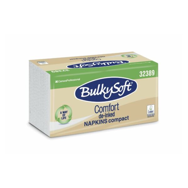 BulkySoft® Comfort Napkins 1 Ply 33x33 Compact
