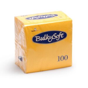 BulkySoft® Rainbow Napkins 33x33 2 Ply Yellow