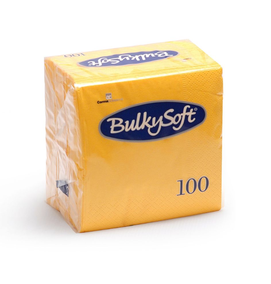 BulkySoft® Rainbow Napkins 33x33 2 Ply Yellow