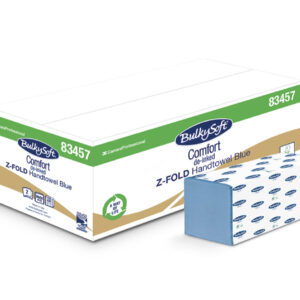 Blue Z Fold Hand Towels
