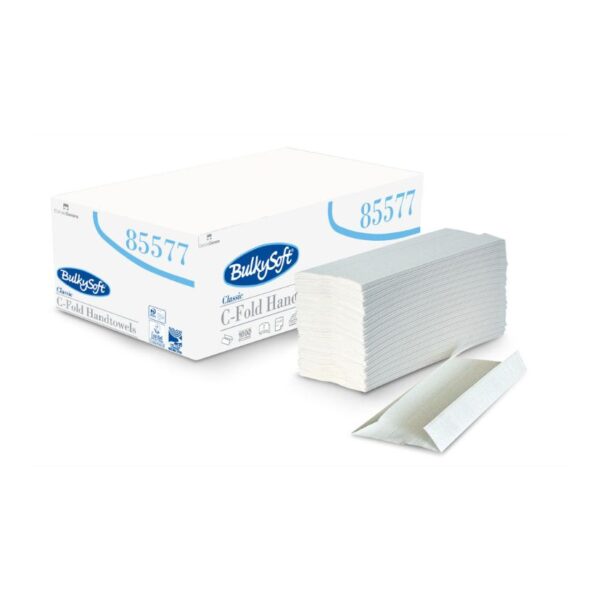 BulkySoft® Classic C-Fold 2 Ply Hand Towel 153x15