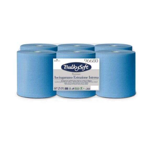 BulkySoft® Premium Centrefeed Hand Towels - Blue