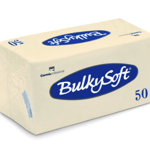 BulkySoft® Napkins 33x33 2 Ply 1/8 Folded - Cream