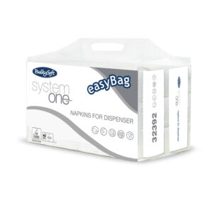 Bulkysoft Napkins System One Two Ply Compact - Easybag