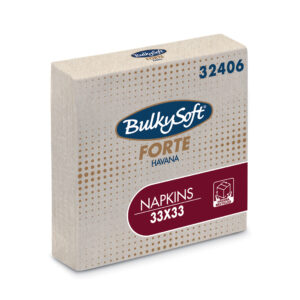 Bulkysoft Forte Havana Napkins 2 Ply 33x33