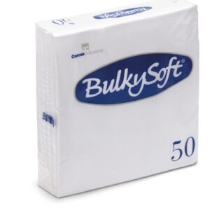 BulkySoft® Napkins 38x38 2 Ply White