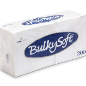 Bulkysoft Napkins 1 Ply 33X33 200 Pieces
