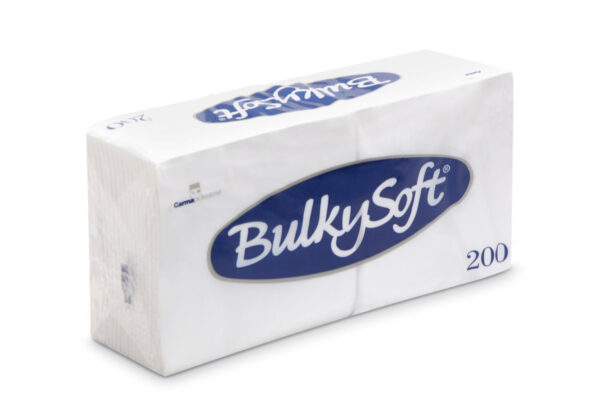 Bulkysoft Napkins 1 Ply 33X33 200 Pieces