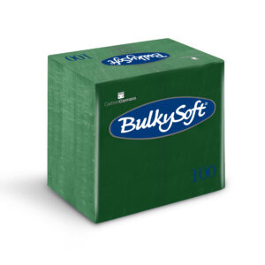 BulkySoft® Rainbow Napkins 40x40 2 Ply Green