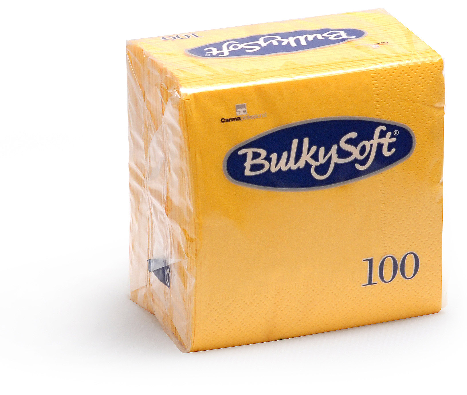 BulkySoft® Rainbow Napkins 40x40 3 Ply Yellow