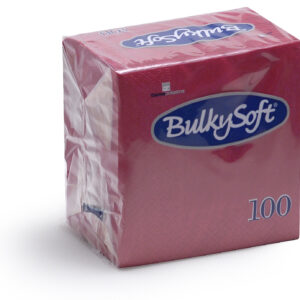 BulkySoft® Rainbow Napkins 40x40 3 Ply Bordeaux