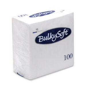 BulkySoft® Dinner Napkins 40x40 3 Ply White