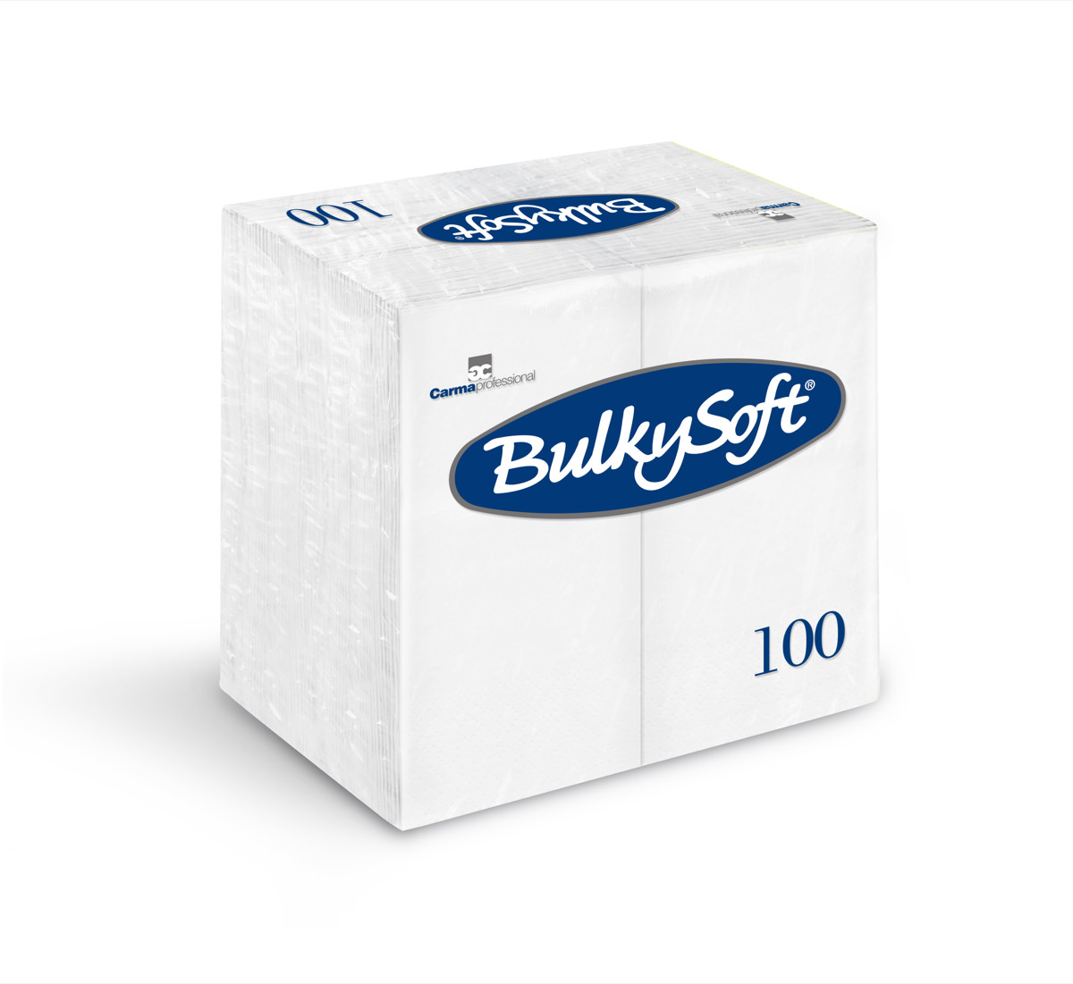 Bulkysoft Napkins 40X40 3 Ply 1/8 Folded